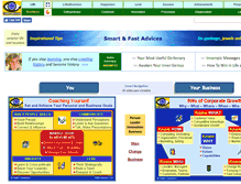 Tablet Screenshot of 1000advices.com